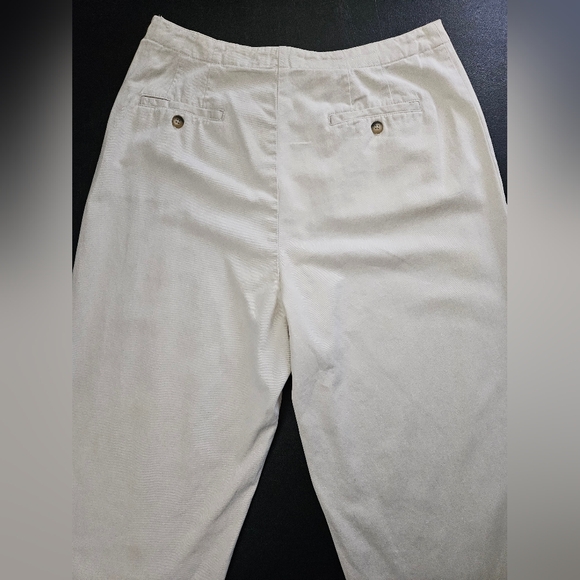 NWT - GAP Cotton Newsstand Khakis Slim Fit Tapered Leg Plain Front - Size 14 - Picture 2 of 7